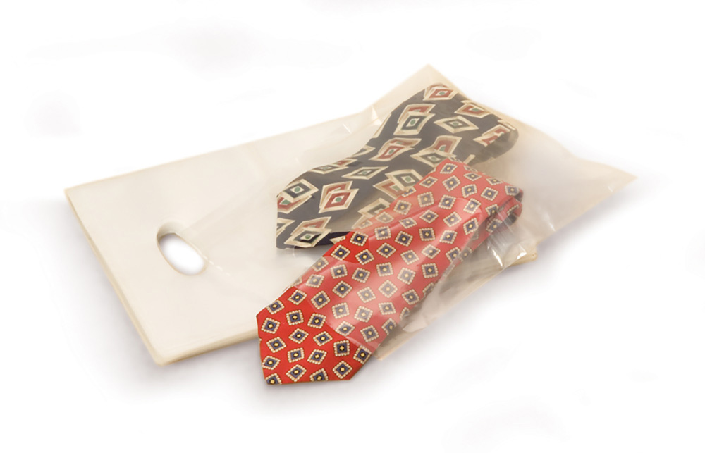 Merchandise Bags with Die Cut Handle